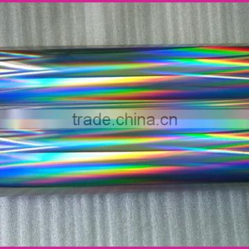 PET seamless holographic rainbow film