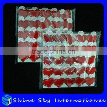 Customized Heart Shape Wedding Decration Led Pin