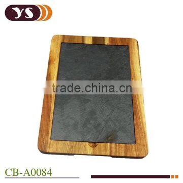 2013 Hot Sale Rectangle Wood Slate Tray photo-3