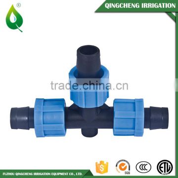 Hot Selling Lock Tape Plastic Tee Pipe Fitting