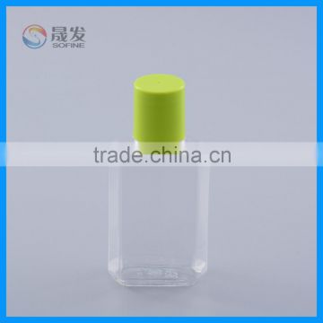 Plastic pet body lotion bottle