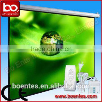 Wall&Ceiling Remote Control Electrical Projection Screen for 1:1 4:3 16:9 Projection Screen photo-5