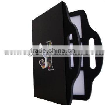 cardboard+eva foam quartz stone sample folder/handheld quartz stone sample folders PY070