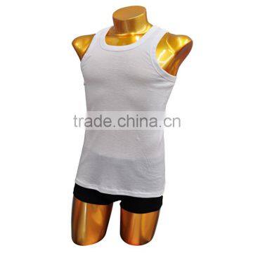 Men's Thick Collar Plain Gym Workout Vest Men's Running Vest