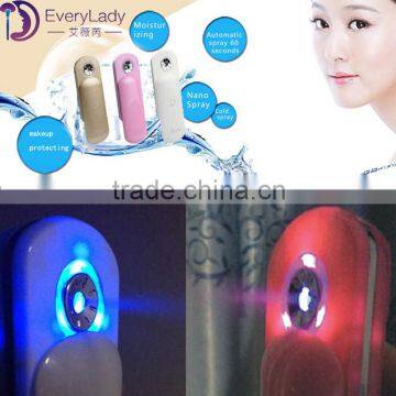 EveryLady gift box battery mini nano facial steamers