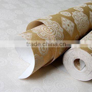 Golden Wall Paper Wallpaper Chinoiserie/chinses/china photo-5