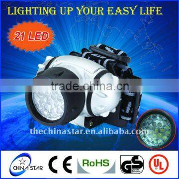 21 LED Multifuction Outdoor Headlamp