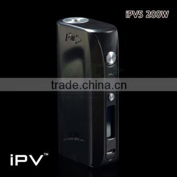 new fashion 200W VW TC ecig vape iPV5 200w Fast delievery box mod mod vape with CE certificate