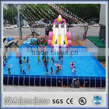 2015 hot sale good quality jumping castles inflatable water slide on alibaba