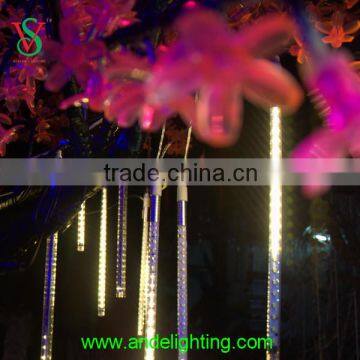 Tree Decoration Metor Shower Rain Drop Led Falling Star Light photo-2