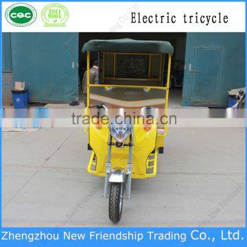 Chinese 4 seater electric tricycle with covered