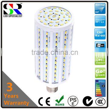 E27 screw socket 20W 30W high bright lumen led corn light bulb