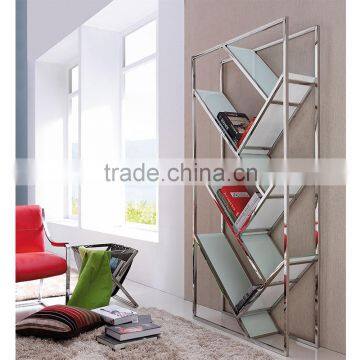 Stainless steel side console table