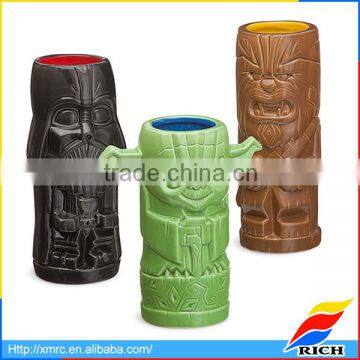 Personalized decorative tiki ceramic mugs collection