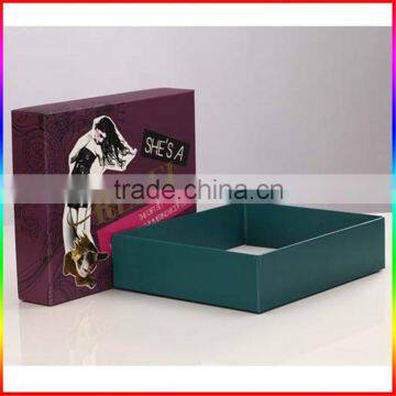 OEM Size rigid paper cosmetic boxes