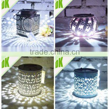 HOT~ Brass Lantern, Vintage Indian Lamp / Genuine French Antique Tin Lantern Candle Holder# Decorative Candle Lamps and Lanterns photo-3