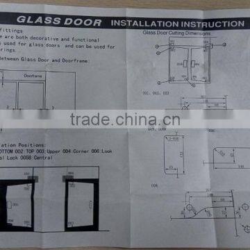 Stainless Steel Glass Door Patch Fitting With Screws photo-4