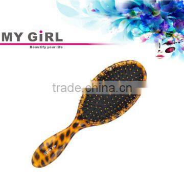 MY GIRL custom hair brush hot sale personalized brushes plastic massager paddle straight hair brush