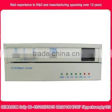 8E1 to Ethernet 10/100 Base-T Interface/ Protocol Converter 220VAC and -48VDC Dual Power Supply OEM&ODM Factory photo-2