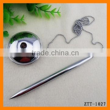 Promotional Creative Bank Counter Chain Ballpoint Pen Print Logo ZTT-1027