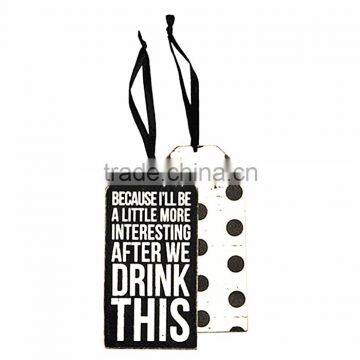 Christmas Holiday Custom Gift Paper Tag With String for Clothing photo-2