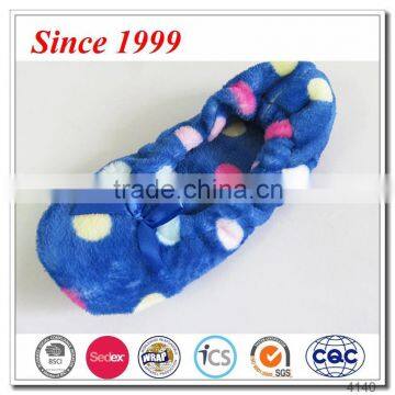 Women soft velour ballet Dance shoes terry ballet slippers