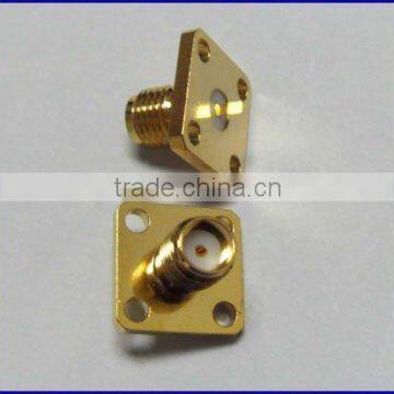 SMA MALE type connectors Right Angle female coaxial connectors for 1/2 cable