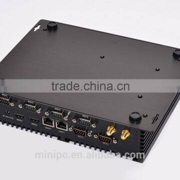 New Arrival 6 Com Ports Mini pc i3 4010u Linux Computer photo-6