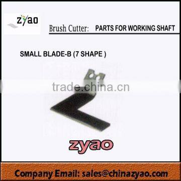 parts for working shaft of brush cutter, small blade for grass trimmer