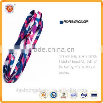 2016 Custom Hot Style Custom Logo Shoelace Charms Polyester Elastic Flat Mini Shoelace photo-5