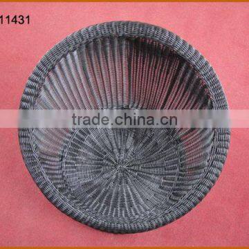 Pet Furniture All Weather Use Round Wicker Luxury Cat Bed For Sale photo-2