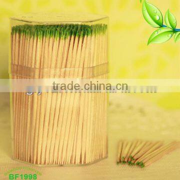 Nature Double tips bamboo toothpicks minted