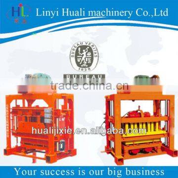 Brick machine manual QTJ4-40,manul fly ash brick machine