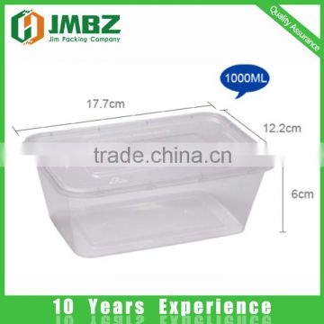 Wholesale disposable microwavable plastic food container