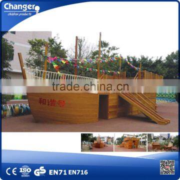 New Wooden Outdoor Playground For Kids