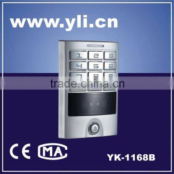 YK-1168B Access control numeric Keypad with Waterproof