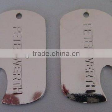 dog tag ,dog label ,pet tag ,Pet tag,Military tag,ID tag,bottle opener