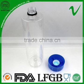 PET Disposable Clear Round 1L Plastic Mineral Water Bottle photo-5