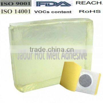 Hot Melt Adhesive for Sticking Plaster