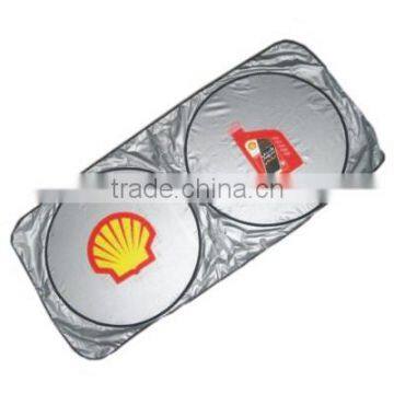 150*70cm Silver Polyester Foldable Car Front Window Sunshade
