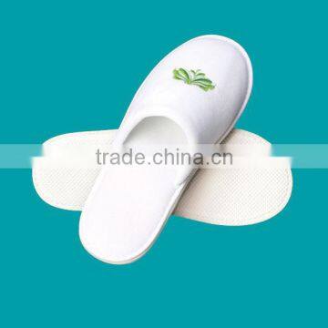 2014 personalized hotel slippers and high quality velvet hotel slipper