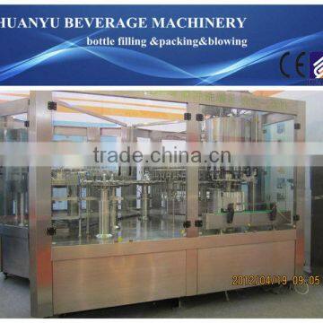 Glass Bottle Juice Filling 3-In-1 Unit Machine