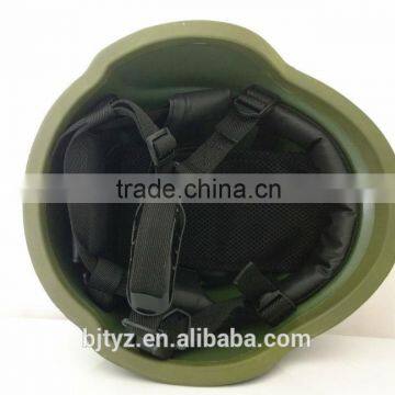 Green NIJ IIIA protective military helmets