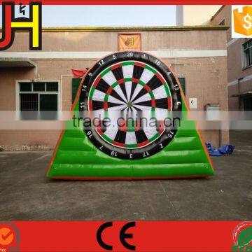 Hot Sale Customized Inflatable Foot Darts with Velcro Footballs