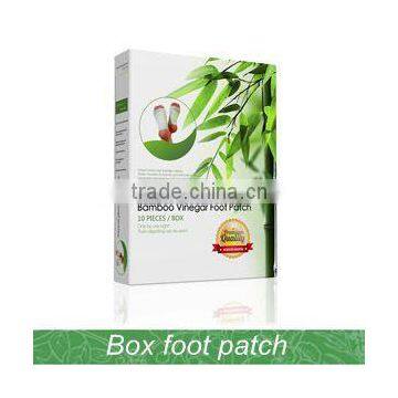 bamboo crystal detox foot patch