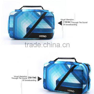 BSCI audit factory luxury nylon natural lady zipper cosmetic bag