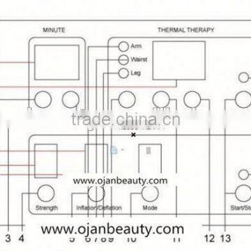 2016 Summer High Quality Cellulite Reduction Skin Tightening Pressotherapy Massage Machine MX-P17 photo-4