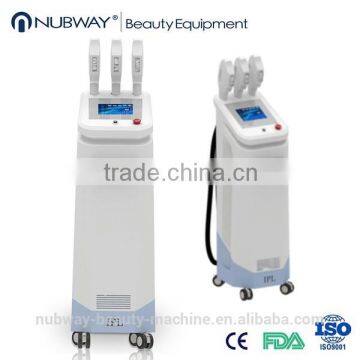 European Medical CE IPL Hair Removal Machine / Beauty Machine / IPL Machine SHR Laser