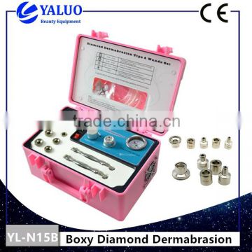 boxy Diamond Dermabrasion for skin cleaning