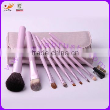 9 Piece Travel Makeup Brush Kit For Hot Sale